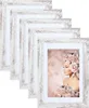 5er Pack Holz Bilderrahmen Foto Plexi Rahmen Acryl Collage Produktbild-Vorschau 1