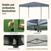 Pop-Up-Pavillon 365 x 225 cm, UV-Schutz, Tragetasche Produktbild-Vorschau 5