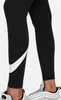Nike W Nsw Nk Clsc Gx Hr Tght Swsh Black/White M Produktbild-Vorschau 11