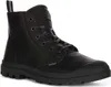 A studio shot of a black leather boot. Náhľad obrázku produktu