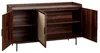 CALICOSY - Buffet 3 portesReproduction noyer avec façades Voir les images du produit 10