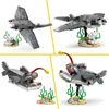 LEGO Creator 3-in-1-Set Wilder Hai mit Schatztruhe - Produktbild-Vorschau 4