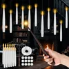 Zestaw 12 sztuk LEDowych świec Peviasot, ciepła biel, z Podgląd zdjęcia produktu 1