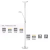Piantana Moderna Baya Led Acciaio Cromo Luce Led Integrato Anteprima dell’immagine prodotto 6