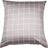 A pillow with a grid pattern. Produktbild-Vorschau