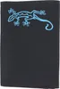 oxmox portafoglio New Cryptan Kombibörse Lizard Print Cyan Anteprima dell’immagine prodotto 6