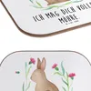 Mr. & Mrs. Panda Tischuntersetzer Hase Sitzen - Weiß - Produktbild-Vorschau 5