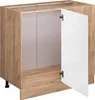 Meuble d'angle Vicco R-Line Blanc Haute brillance 86cm sans Voir les images du produit 4