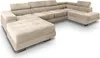 Masseno Ecksofa CASONE R-S mit Schlaffunktion U-Form, Sofa Produktbild-Vorschau 10