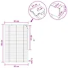 Żaluzja wenecka Czarny 85 x 130 cm 35 mm Podgląd zdjęcia produktu 9