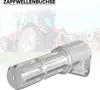 Wał WOM, tuleja WOM 165 mm z mocowaniem wielowypustowym Podgląd zdjęcia produktu 2