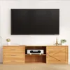 HOMAVO TV-Möbel 160 cm – Modernes Wohnzimmermöbel mit 3 Produktbild-Vorschau 2
