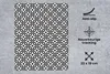 MuchoWow® Mauspad Mousepad Schwarz - Geometrie - Design Produktbild-Vorschau 2