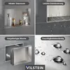 VILSTEIN | Duschnische 30x30 cm | Unterputz | Wandnische Produktbild-Vorschau 3