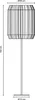 Stehlampe Modern Wohnzimmer Schlafzimmer Rattan Optik Boho Produktbild-Vorschau 6