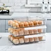 (3 vrstvy) Velkokapacitní držák na vejce do chladničky, Náhled obrázku produktu 5