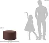 LUMALAND Sitzsack Pouf (50 L) - In- & outdoor - Braun Produktbild-Vorschau 7