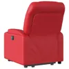 vidaXL Massagesessel mit Aufstehhilfe Elektrisch Rot Produktbild-Vorschau 5