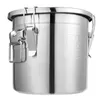 Seau de cuisine de 12 litres avec couvercle   Récipient à Voir les images du produit 9