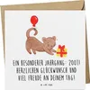 Mr. & Mrs. Panda Glückwunschkarte 2001 Geburtstag - Weiß - Produktbild-Vorschau 1