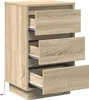 vidaXL Nachttisch Sonoma-Eiche 39 x 34,5 x 65 cm Produktbild-Vorschau 5