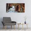 Glasbilder 120x60 Wandbild Druck auf Glas Wasserfall Wald Produktbild-Vorschau 3