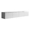 Hängender TV-Schrank CELINE GLOSS SILVER 200 cm mit Produktbild-Vorschau 1