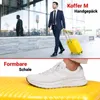 Reisekoffer aus Polypropylen (PP) Modell Nova Yellow 3er Produktbild-Vorschau 4
