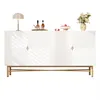 Cassettiera Merax 160 cm, credenza a 4 ante, gamba dorata, Anteprima dell’immagine prodotto 8