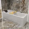 Badewanne Rechteck Set 5in1 150x70 mit Ablaufgarnitur und Produktbild-Vorschau 3
