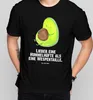 Mr. & Mrs. Panda Größe L T-Shirt Avocado Pfeifen - Schwarz Produktbild-Vorschau 4