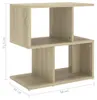 vidaXL Noční stolky 2 ks dub Sonoma 50x30x51,5 cm výrobek Náhled obrázku produktu 7