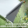 PawHut Hühnerstall Freilaufgehege aus Stahl, 3 x 8 x 1,95 m Produktbild-Vorschau 5