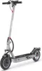 A studio shot of a gray electric scooter against a white background. Produktbild-Vorschau
