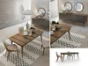 Luxus Esszimmer Set Esstisch 4x Stühle  Luxus Anrichte mit Produktbild-Vorschau 3