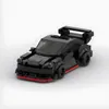 BlockBuddie™ 911 Schwarz Rot inspiriertes Klemmbaustein Produktbild-Vorschau 2