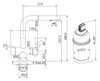 FRANKE 3-Wege-Wasserhahn – Set mit BRITA P1000 & Produktbild-Vorschau 10