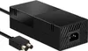 A black power adapter with a cable and connector. Podgląd zdjęcia produktu