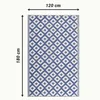 JEMIDI Outdoor Teppich 120x180cm groß - Terrassenteppich Produktbild-Vorschau 6