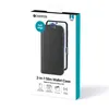 2-in-1 Slim Brieftaschenhülle für Galaxy A35, Schwarz Produktbild-Vorschau 2
