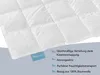 Hochwertige Daunendecke | extra leicht | 135 x 200 cm | 90% Produktbild-Vorschau 4
