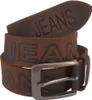 Büffelleder Gürtel Echtleder mit " Jeans " Motiv Produktbild-Vorschau 3