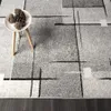Abstrakt Design Teppich Kurzflor Wohnzimmer Beige Grau Rot, Produktbild-Vorschau 5