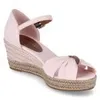 Tommy Hilfiger Basic Open Toe Mid Wedge Rose Podgląd zdjęcia produktu 10