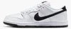 Nike SB Dunk Low Pro "Bianco e Nero" Bianco/Nero, Taglia: Anteprima dell’immagine prodotto 9