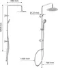 eisl Duschsystem OHNE BOHREN,  Regendusche ohne Armatur, Produktbild-Vorschau 7
