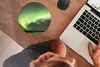 MuchoWow® Mauspad Mousepad Nordlichter - Grün - Norwegen Produktbild-Vorschau 3
