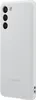 The back of a light gray Samsung phone case is shown. Voir les images du produit