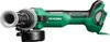 A cordless angle grinder with a battery pack attached, shown against a white background. Anteprima dell’immagine prodotto
