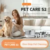 Fudajo Tondeuse pour chien avec aspirateur à poils Voir les images du produit 6